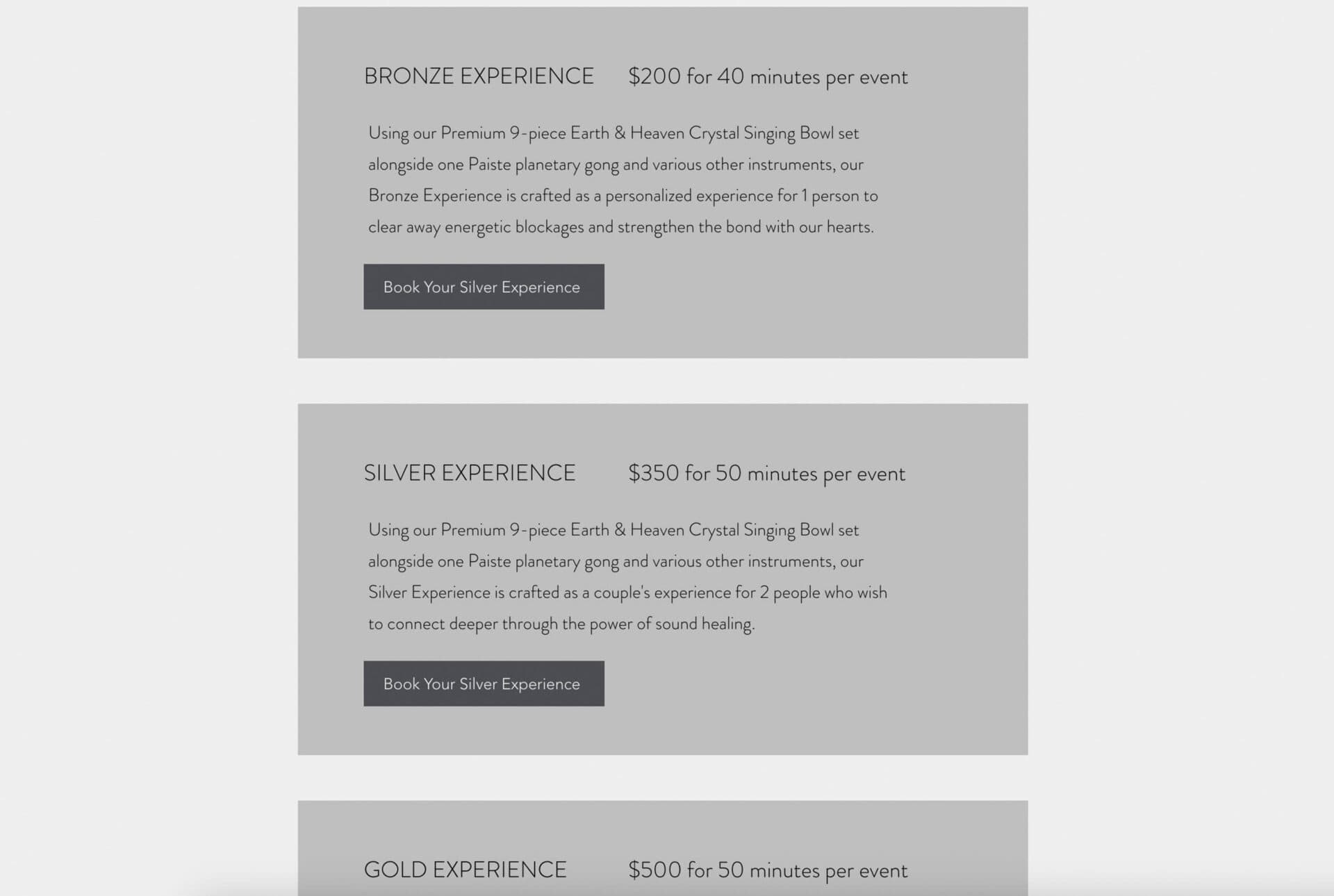 Kyle previous website screenshot 2